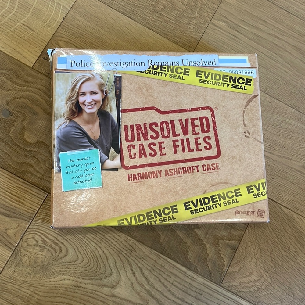 Unsolved Case Files- Harmony Ashcroft Case